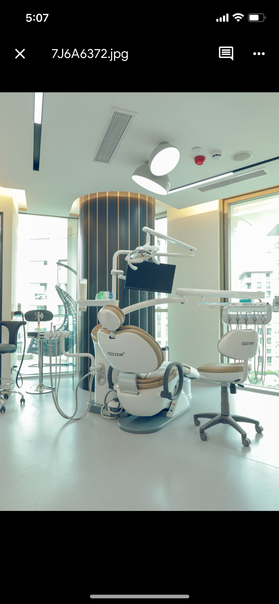 Modern dental clinic treatment room with advanced equipment at Turklinika